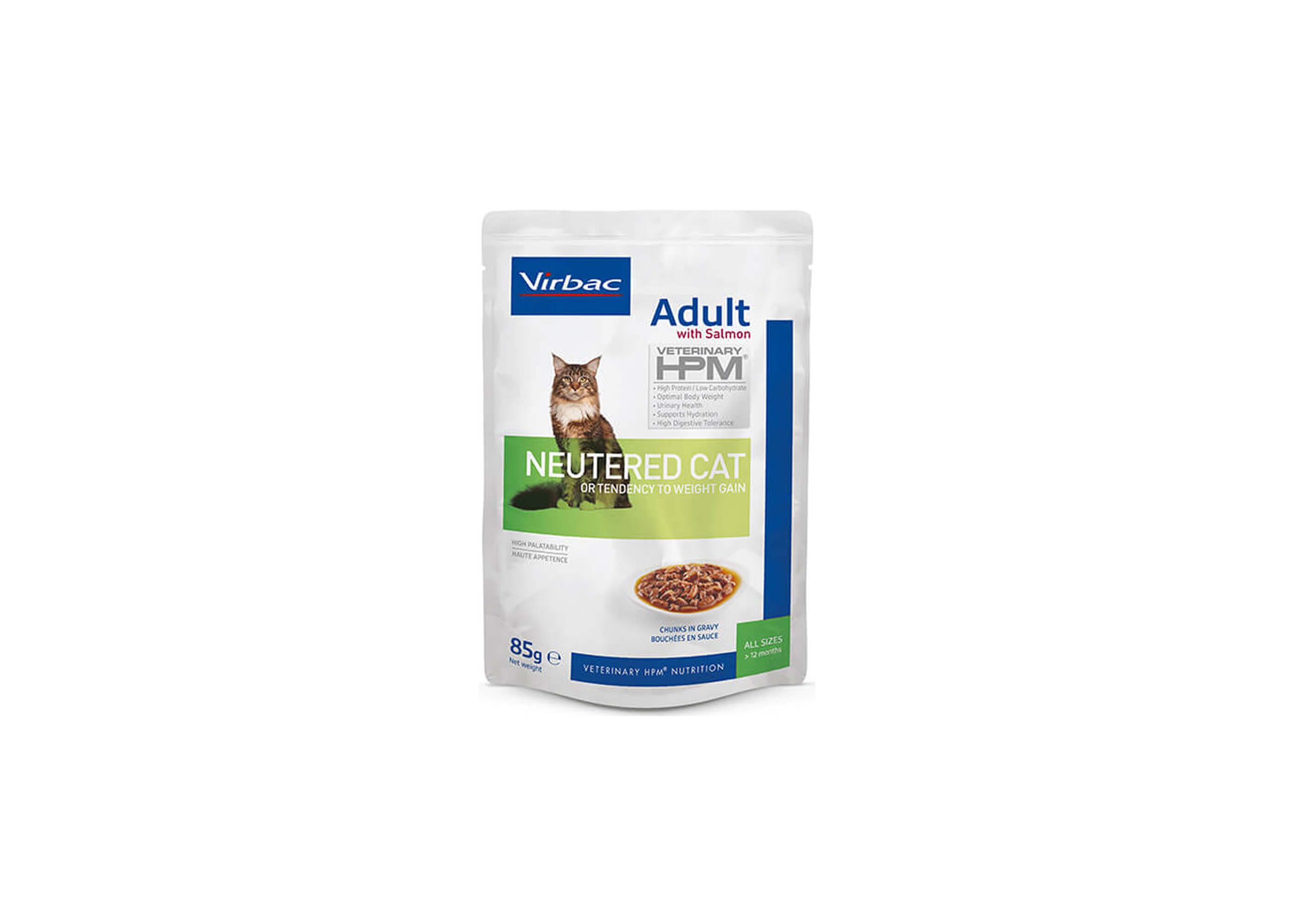 85g Virbac - Neutered Pouch (x12) - VetMonaco | Delivery Monaco
