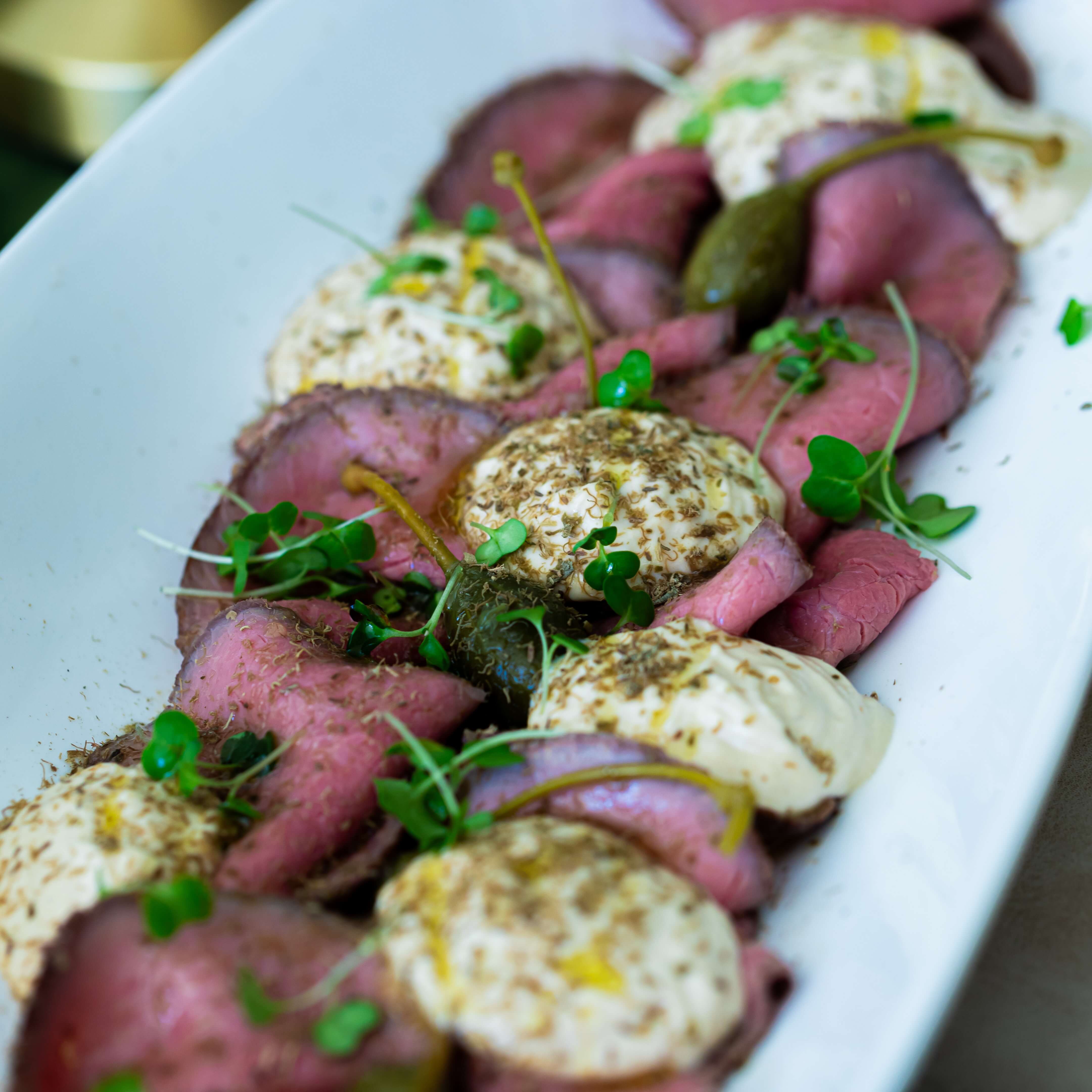 Vitello tonnato with capers - L'Ardoise