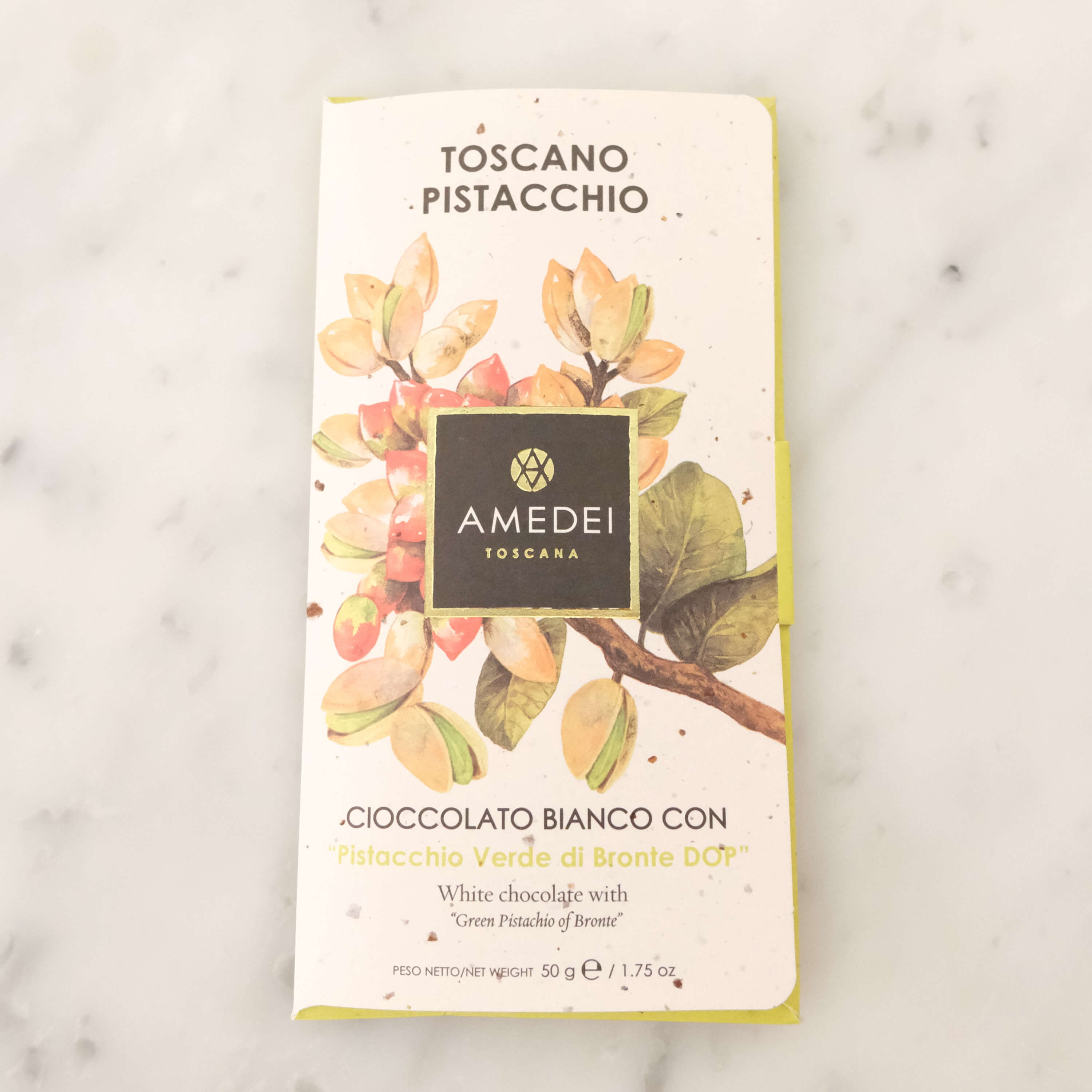 White chocolate & pistachios 50g - Dean and Deluca Shop