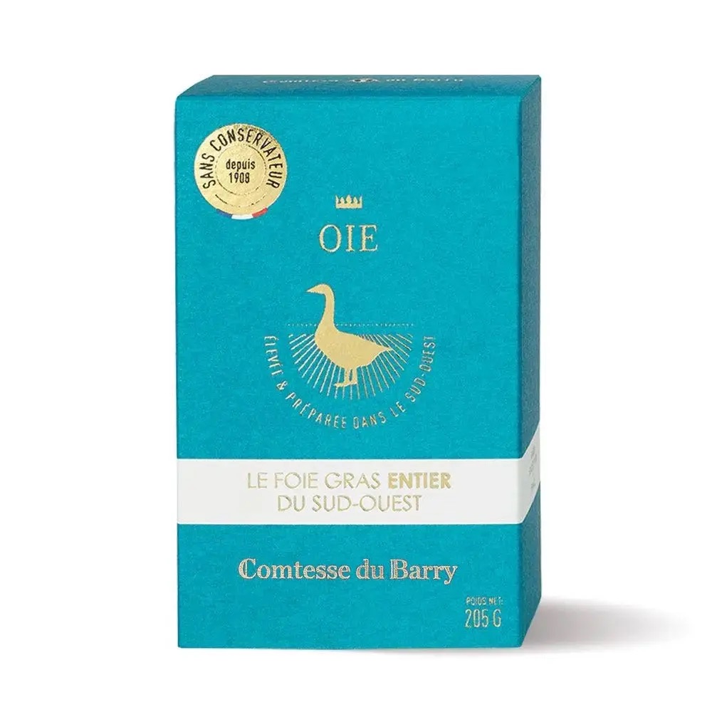 Whole Goose Foie Gras 205G - Comtesse du Barry