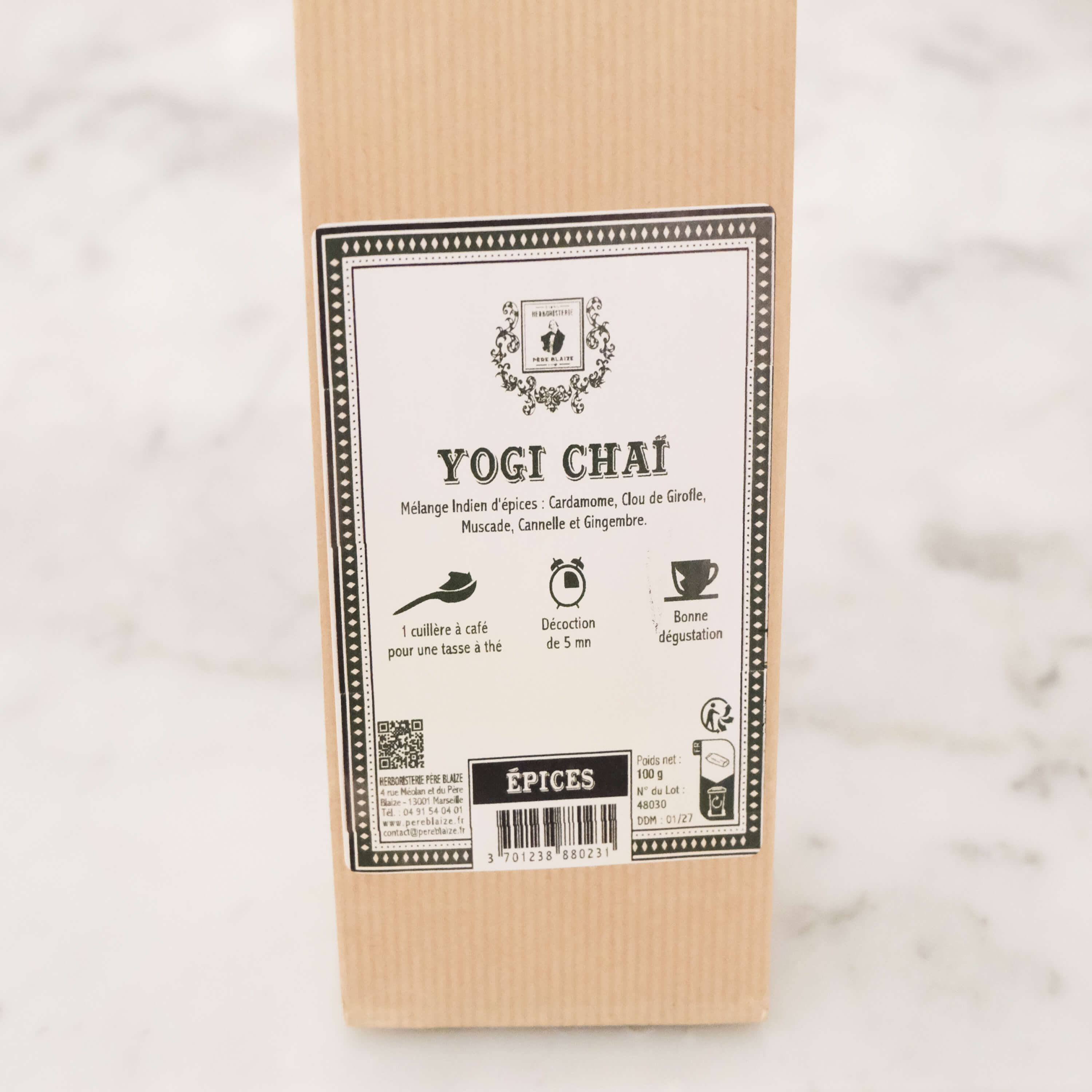 Yogi chaï 100gr - Dean and Deluca Shop