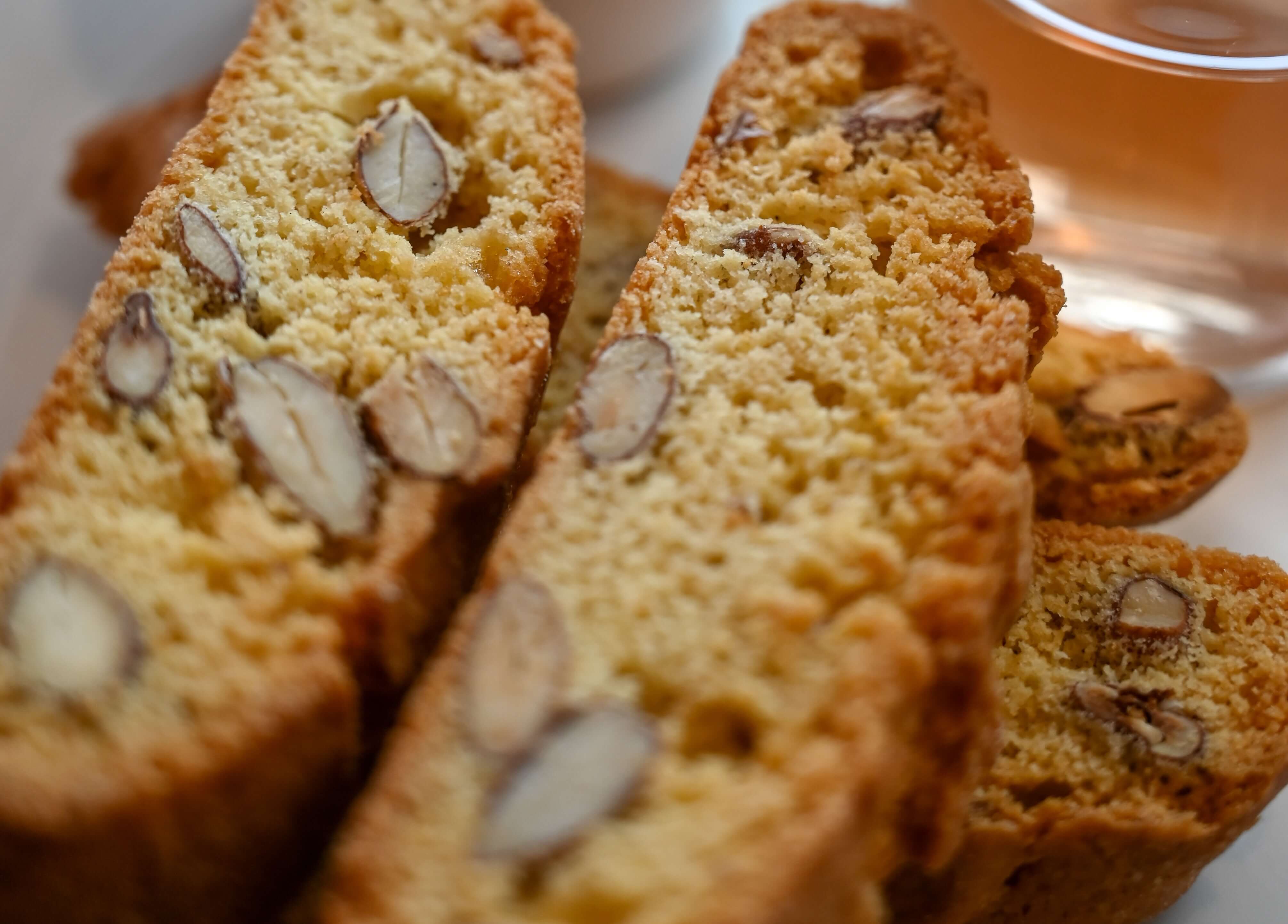 Zabaione and cantucci
