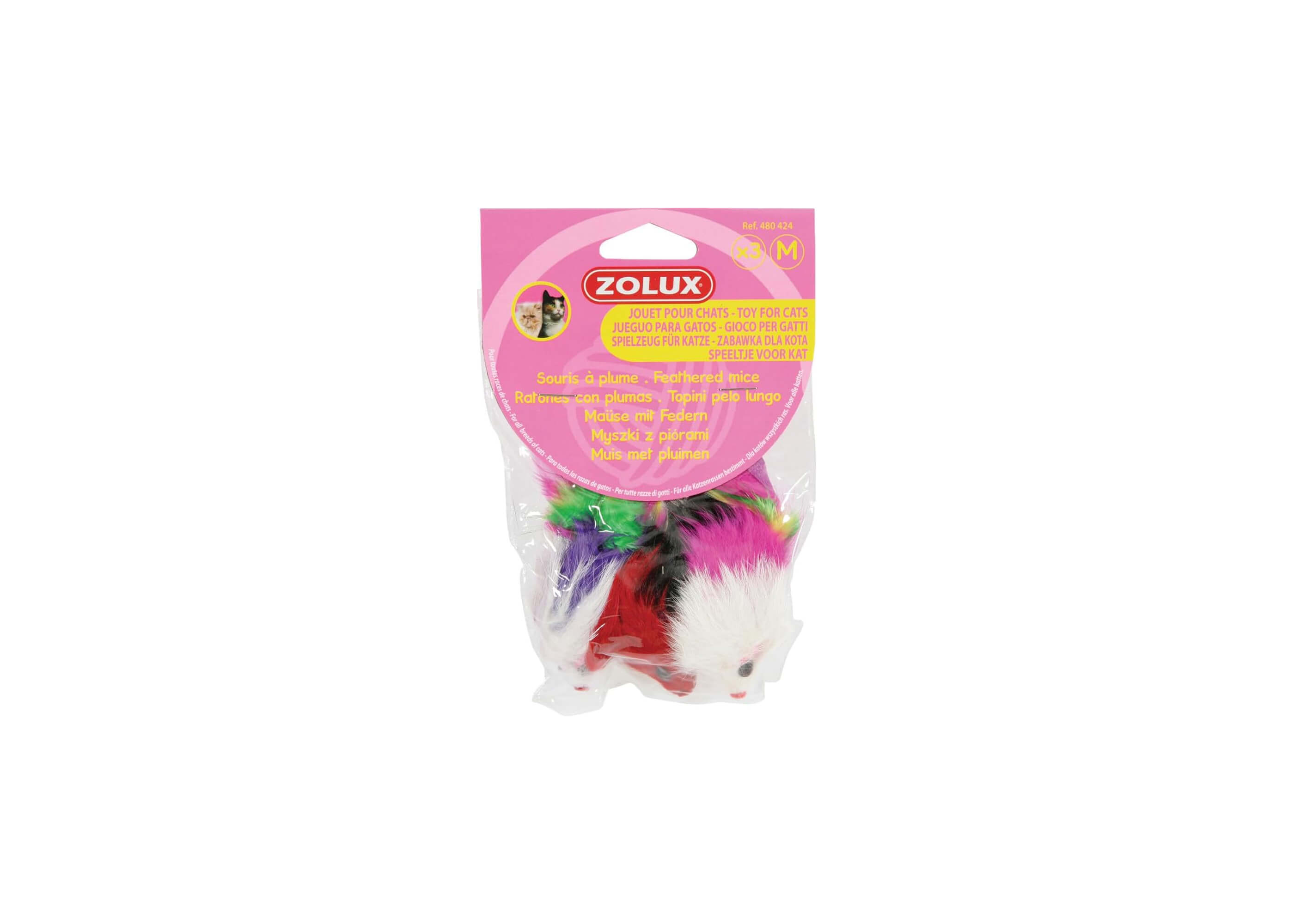 Zolux - Souris à plume - VetMonaco | Delivery Monaco