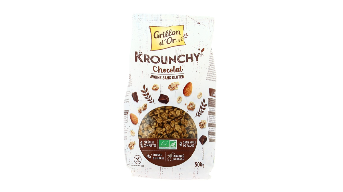  Krounchy Chocolat 500g Grillon d'or